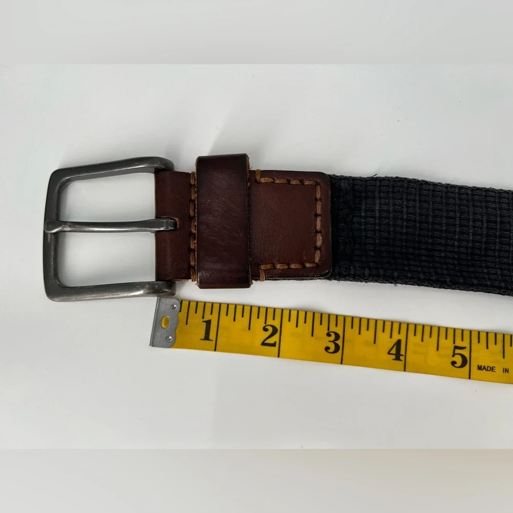 Vintage Canvas & Leather Casual Belt L /‎ XL